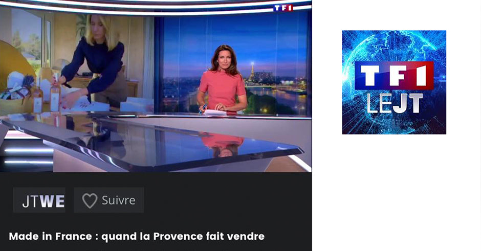 Luxe Provence featured on TF1 le JT